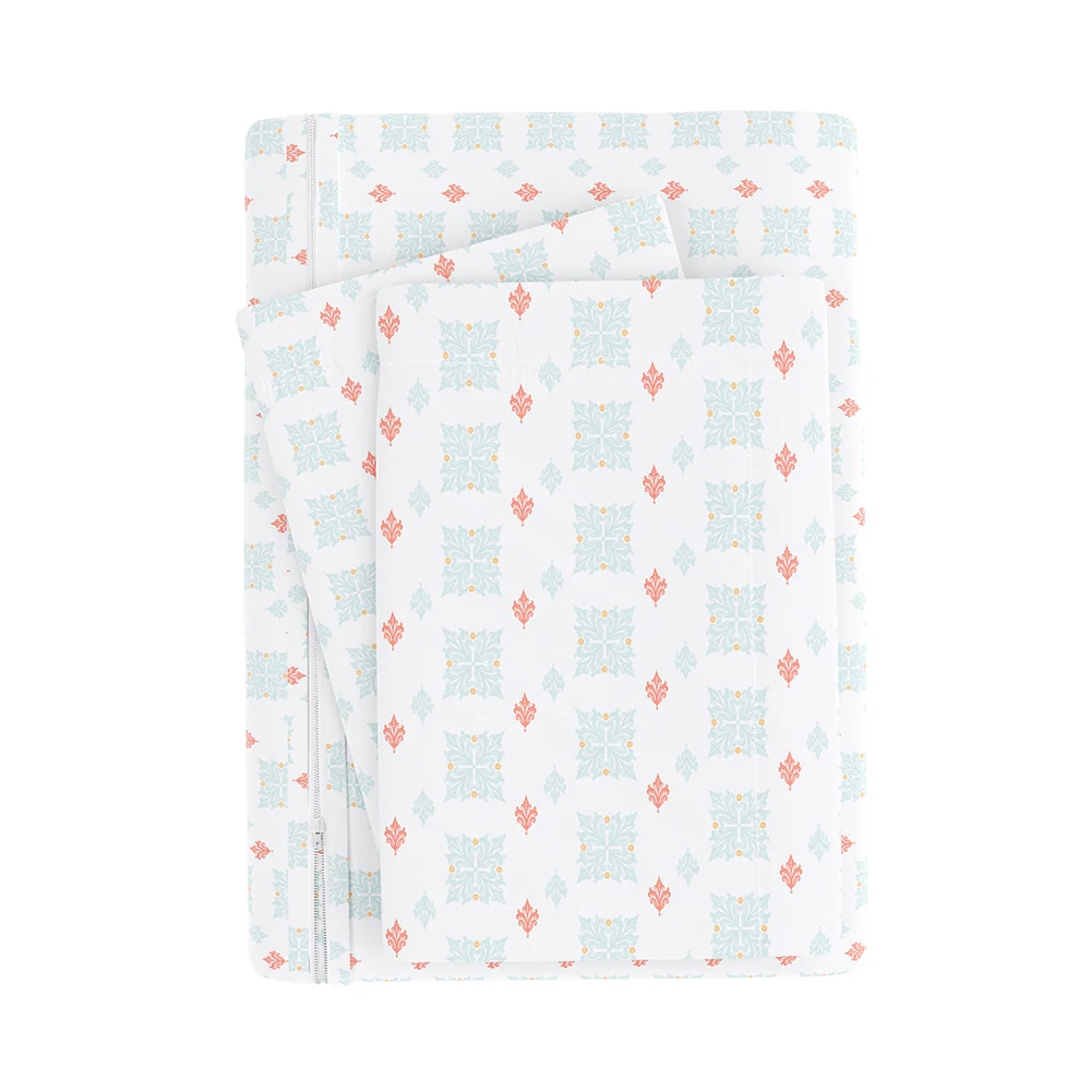 Lights in Blue Pattern 3-Piece Duvet Cover Set (Sale) - Image 6