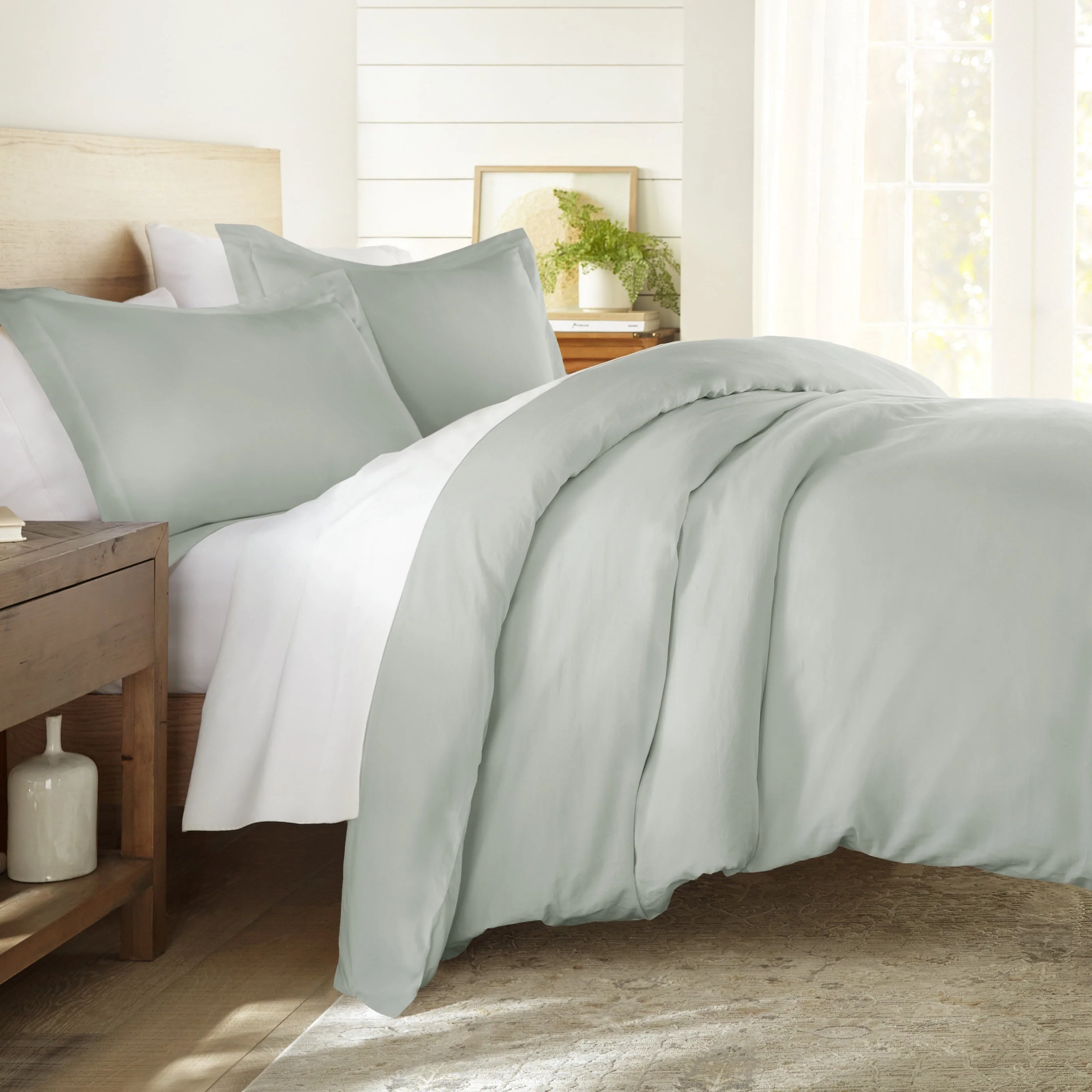 100% Long Staple Cotton 3-Piece Duvet Cover Set (Sale) - Image 4