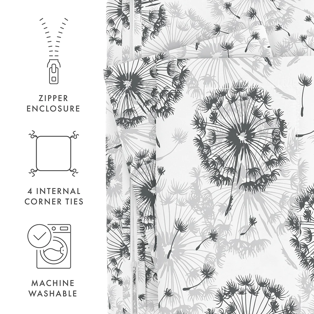 Make A Wish Pattern 3-Piece Duvet Cover Set (Sale) - Image 9