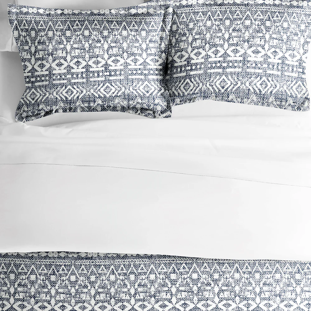 Modern Rustic Pattern 3-Piece Reversible Duvet Cover Set (Sale) - Image 5