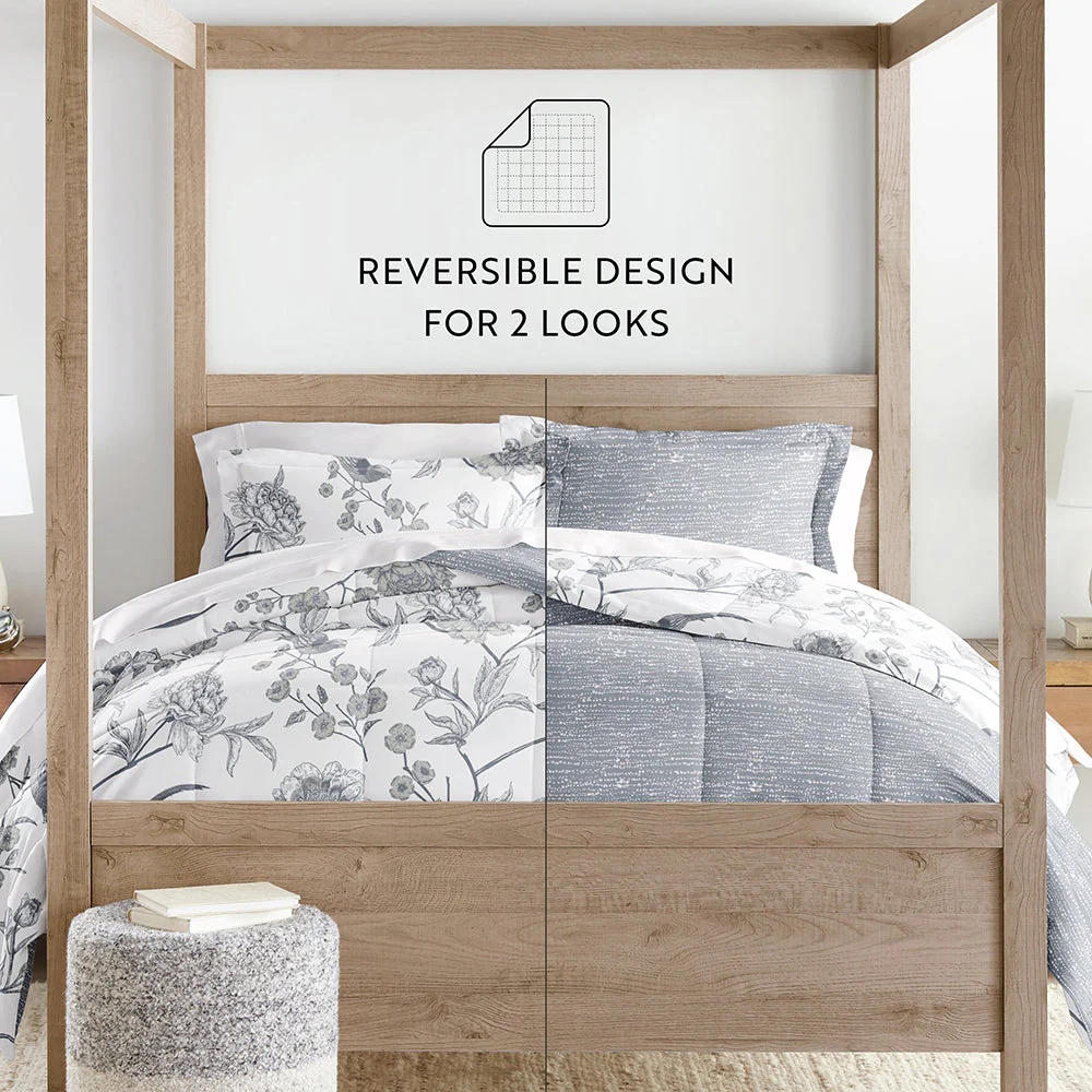 Molly Botanicals Reversible Down-Alternative Comforter Set (Sale) - Image 12
