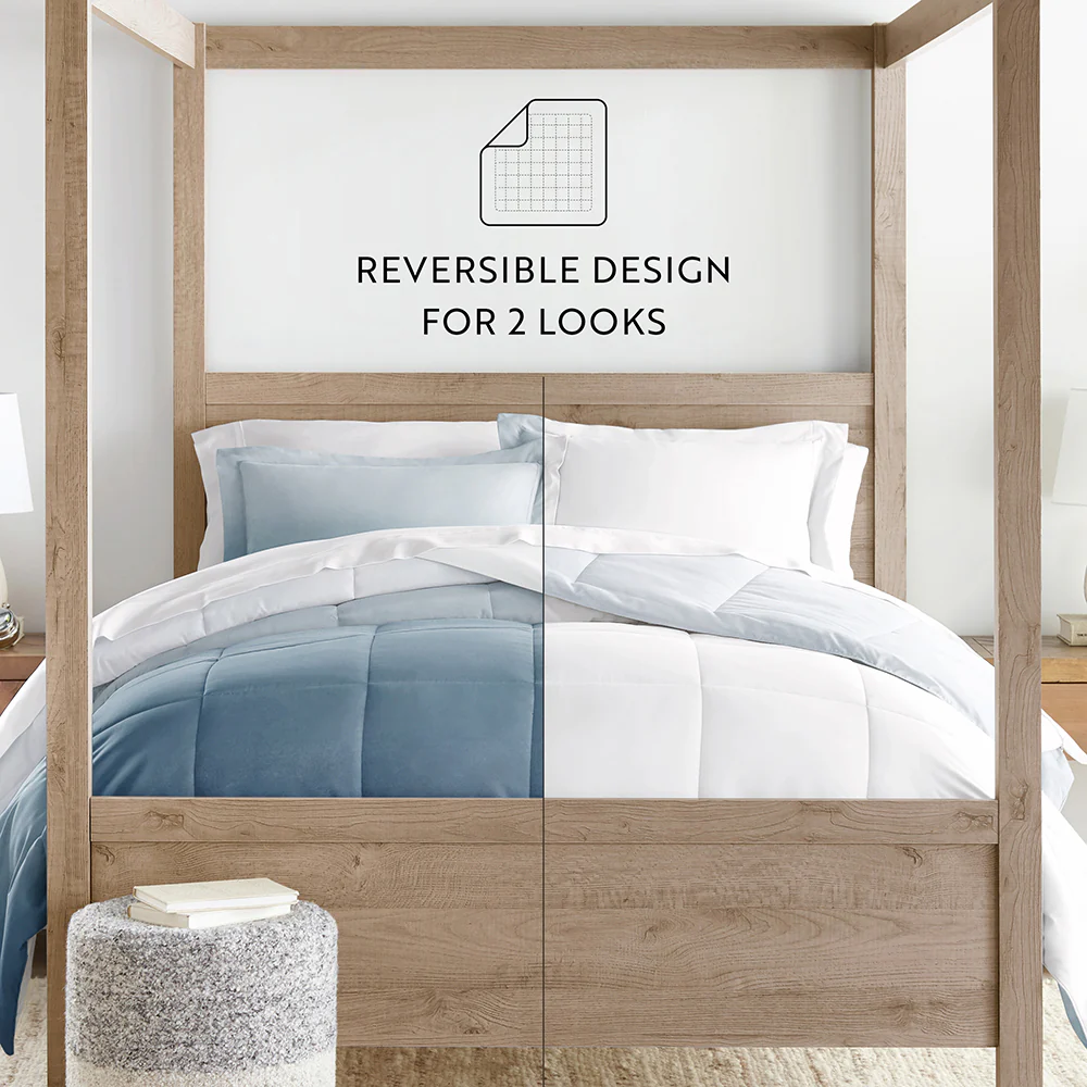 Ocean Waves Reversible Down-Alternative Comforter Set (Sale) - Image 5