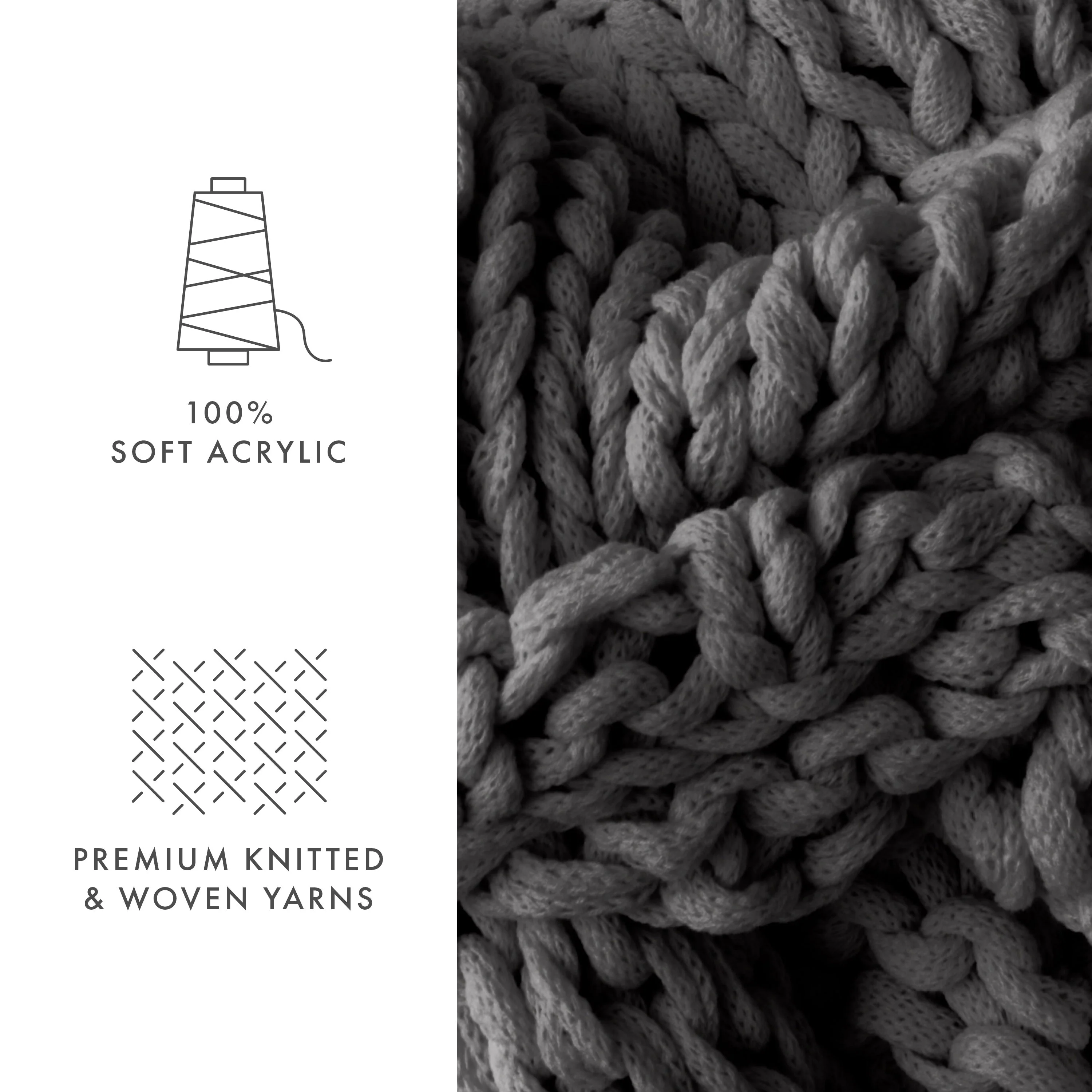 Sale - Oversized Chunky Knit Blanket - Image 21