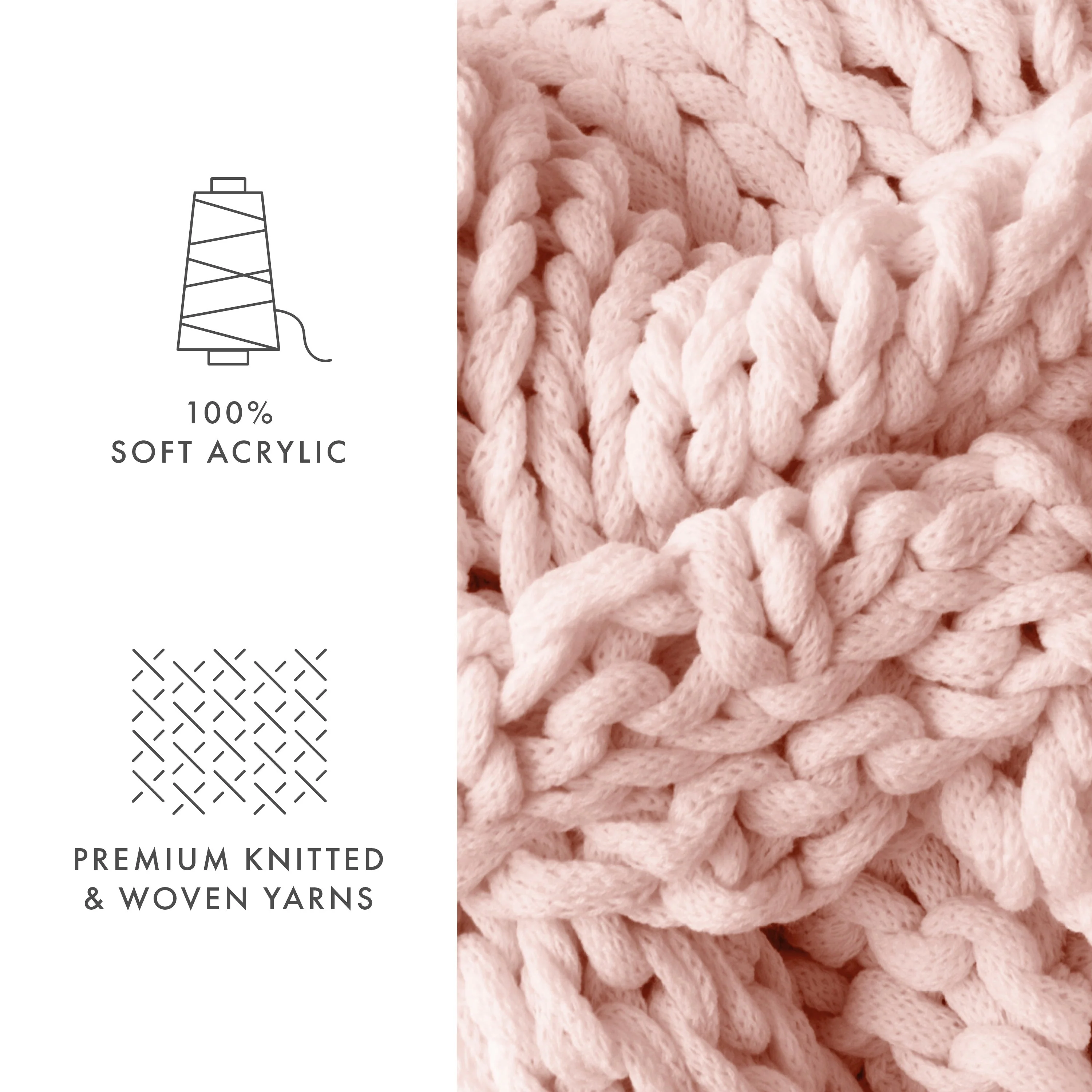 Sale - Oversized Chunky Knit Blanket - Image 24