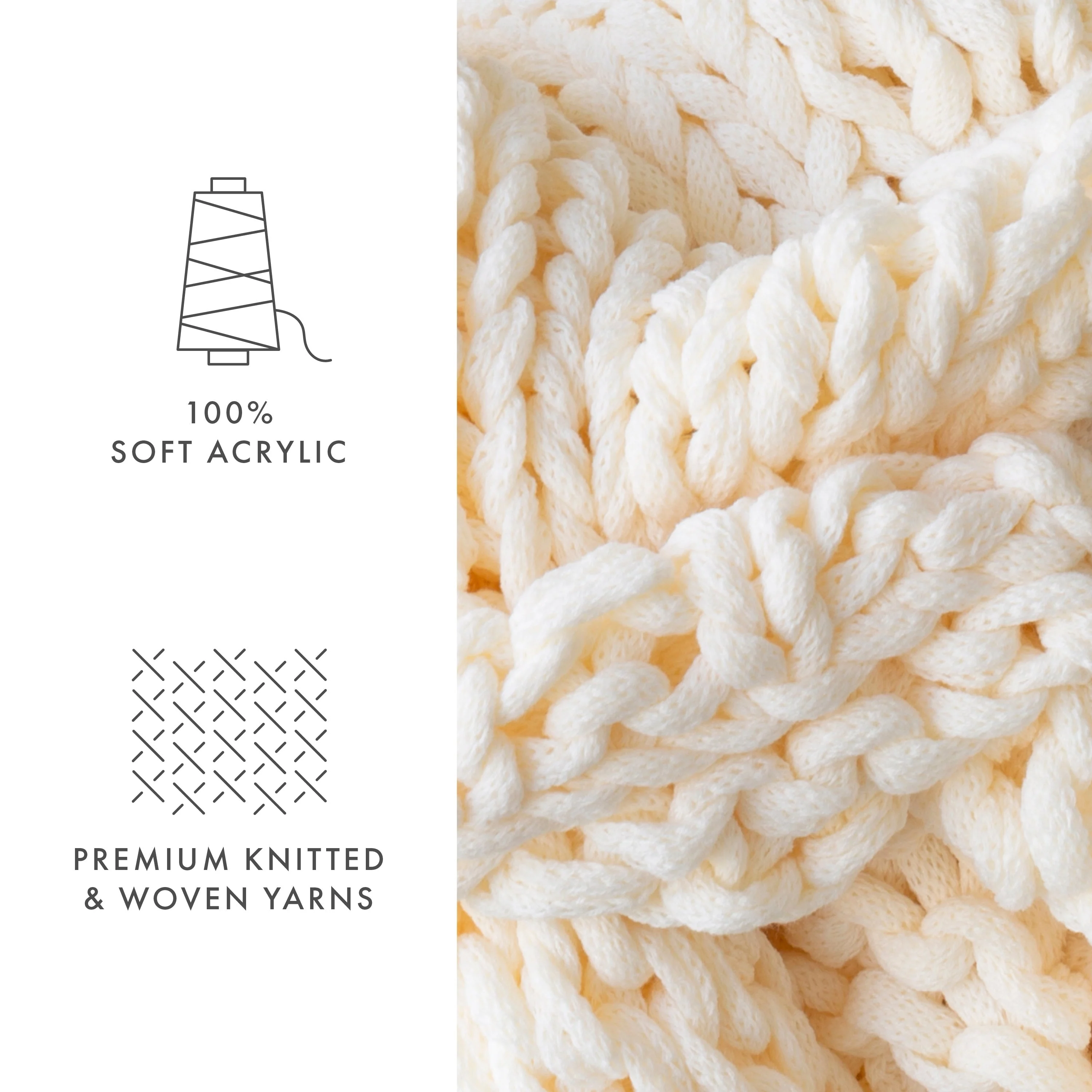 Sale - Oversized Chunky Knit Blanket - Image 25