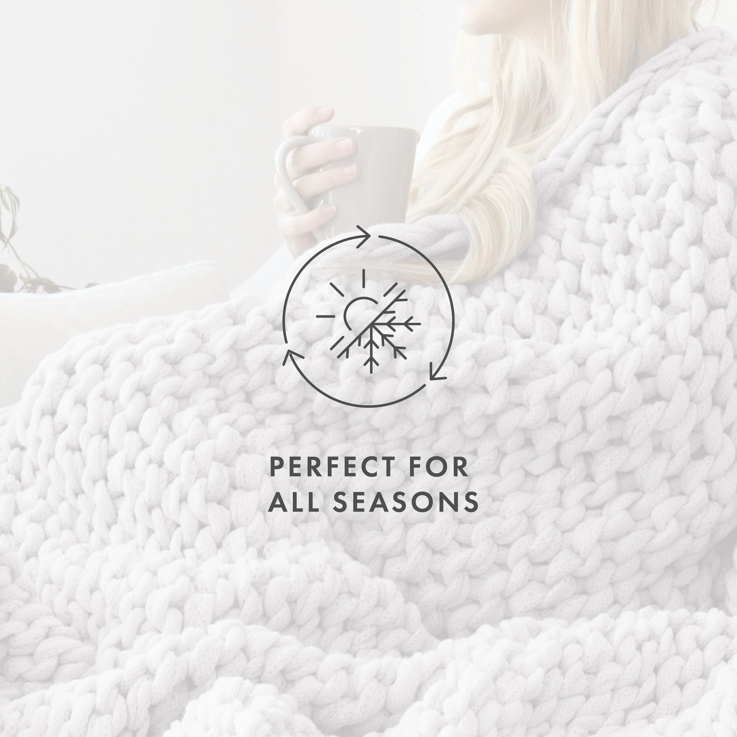 Sale - Oversized Chunky Knit Blanket - Image 26