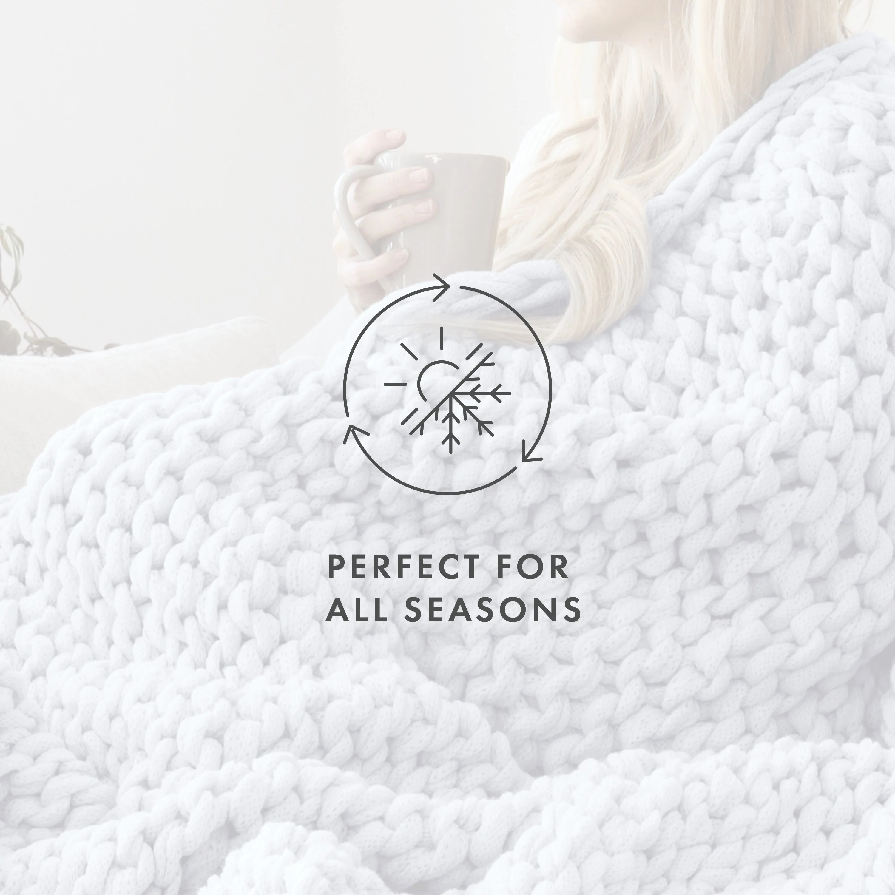 Sale - Oversized Chunky Knit Blanket - Image 28