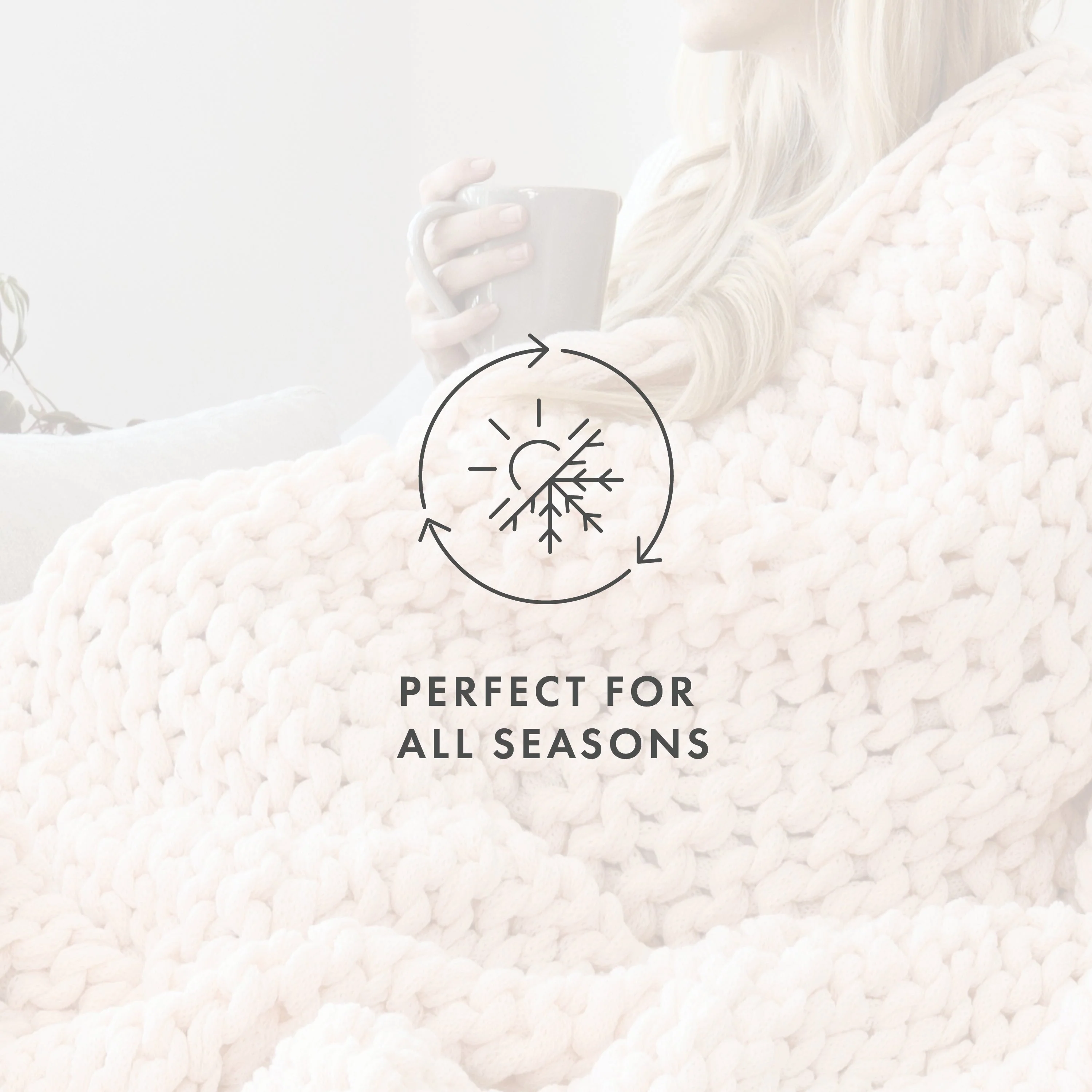 Sale - Oversized Chunky Knit Blanket - Image 29