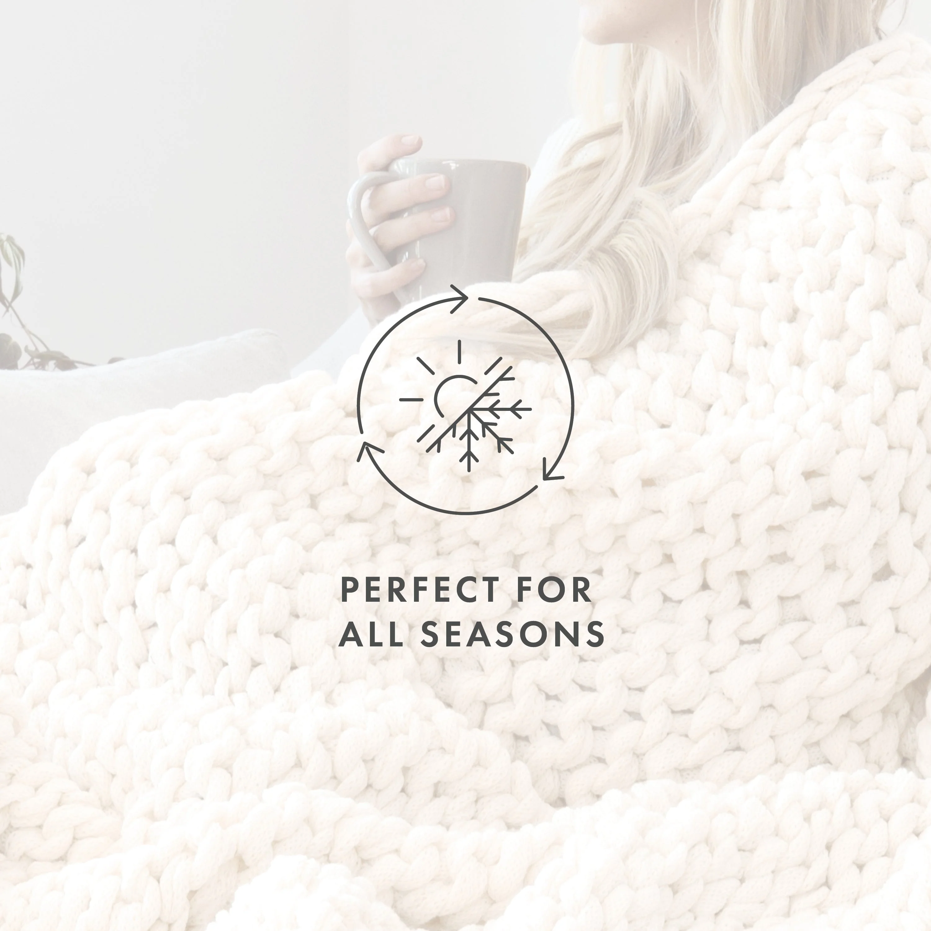 Sale - Oversized Chunky Knit Blanket - Image 30