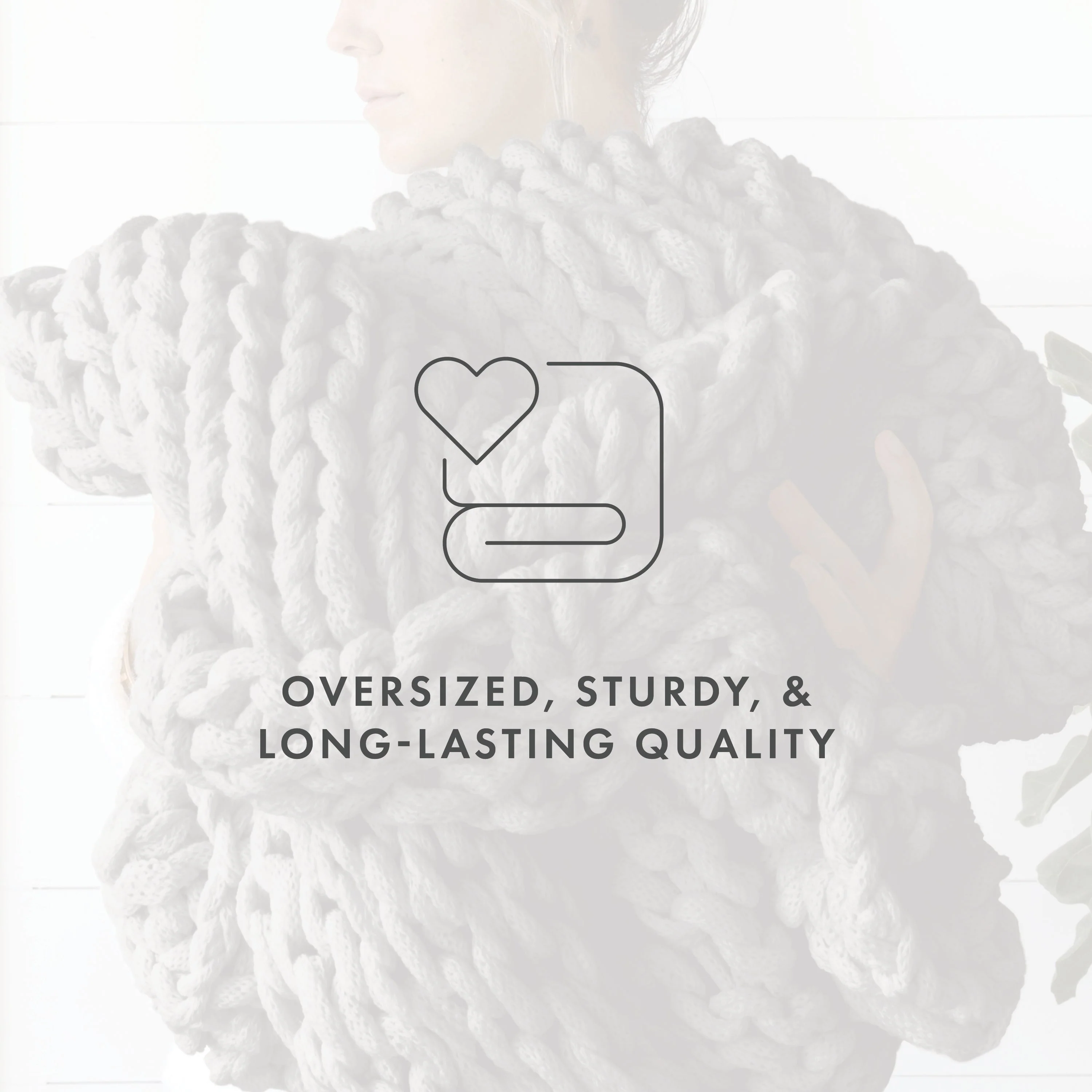 Sale - Oversized Chunky Knit Blanket - Image 32