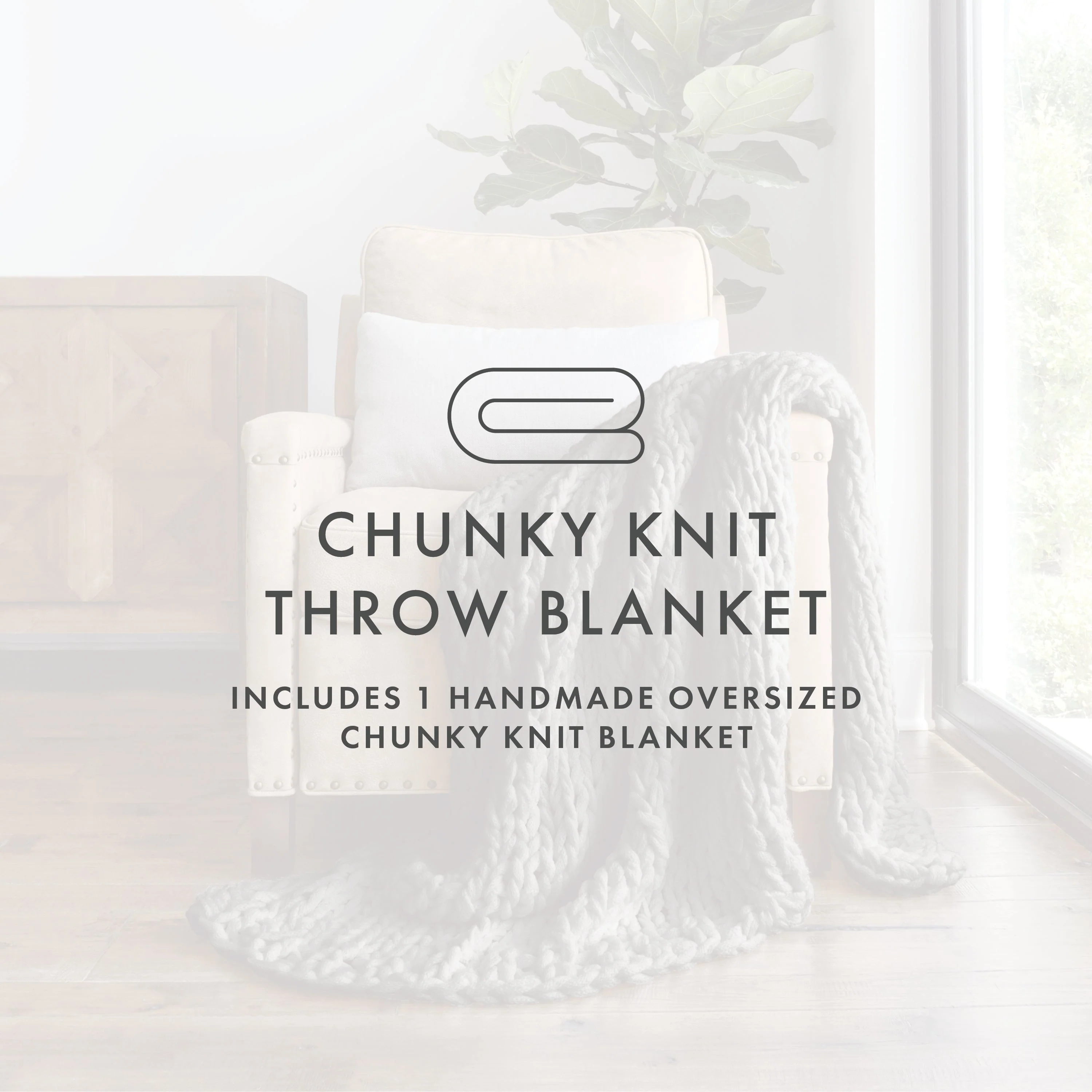 Sale - Oversized Chunky Knit Blanket - Image 37