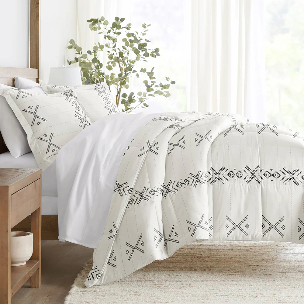 Sale - Patterned Down-Alternative Comforter Set - Image 14
