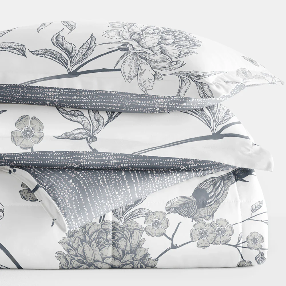 Sale - Patterned Down-Alternative Comforter Set - Image 140