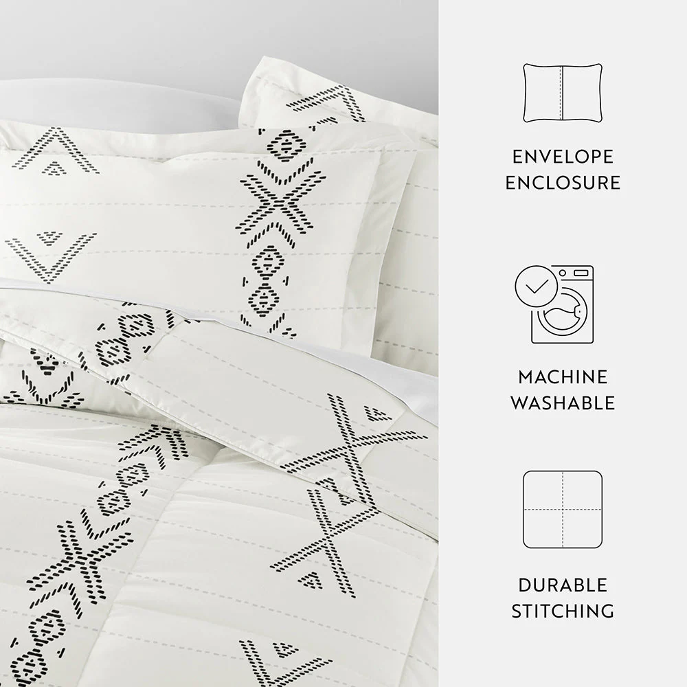 Sale - Patterned Down-Alternative Comforter Set - Image 145