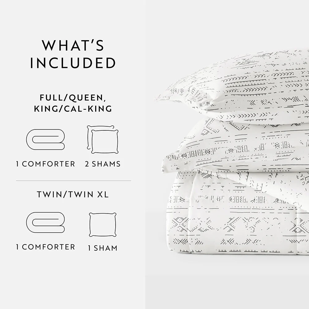 Sale - Patterned Down-Alternative Comforter Set - Image 153