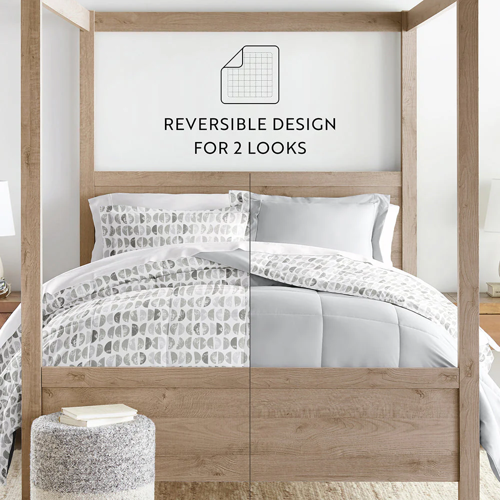 Sale - Patterned Down-Alternative Comforter Set - Image 197