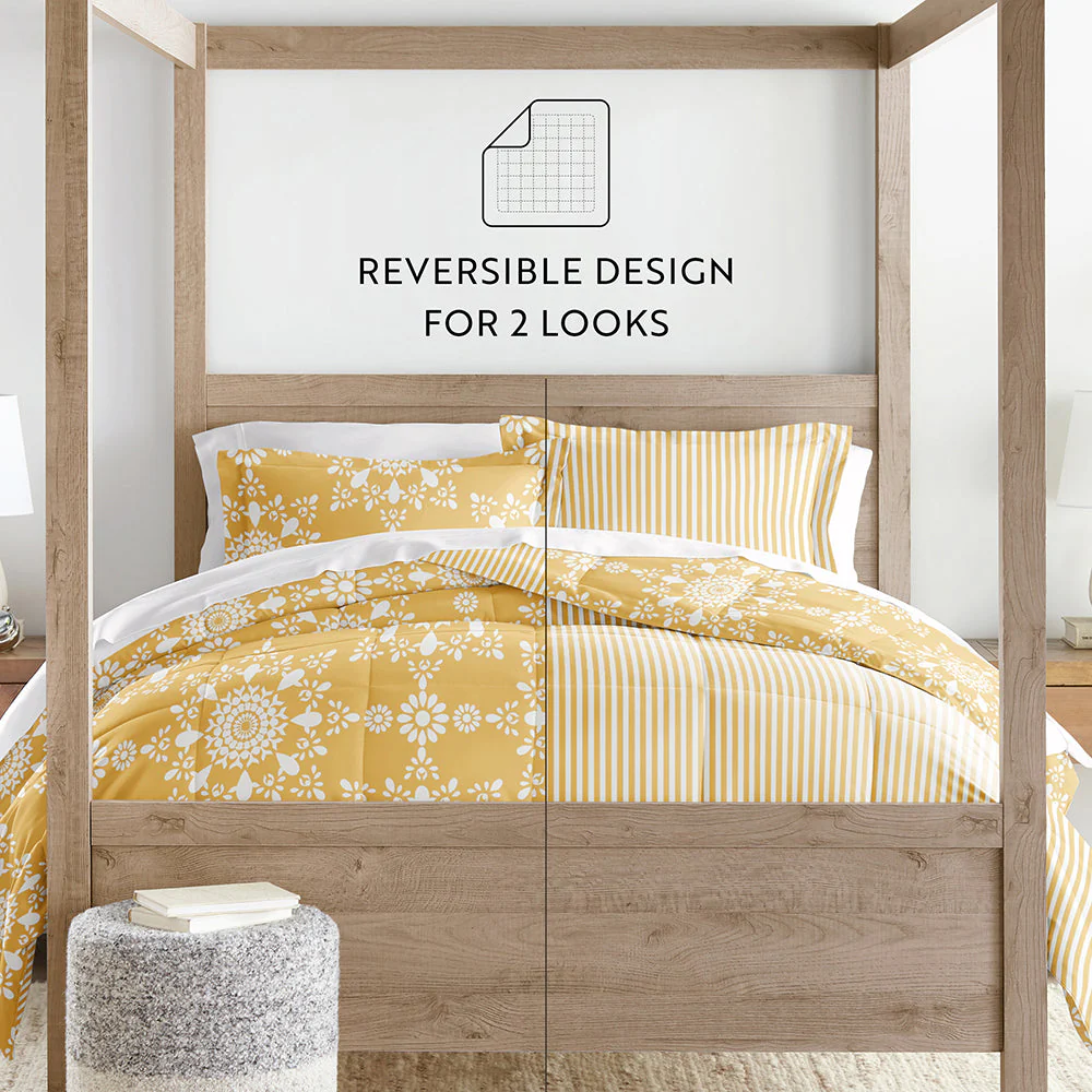 Sale - Patterned Down-Alternative Comforter Set - Image 200