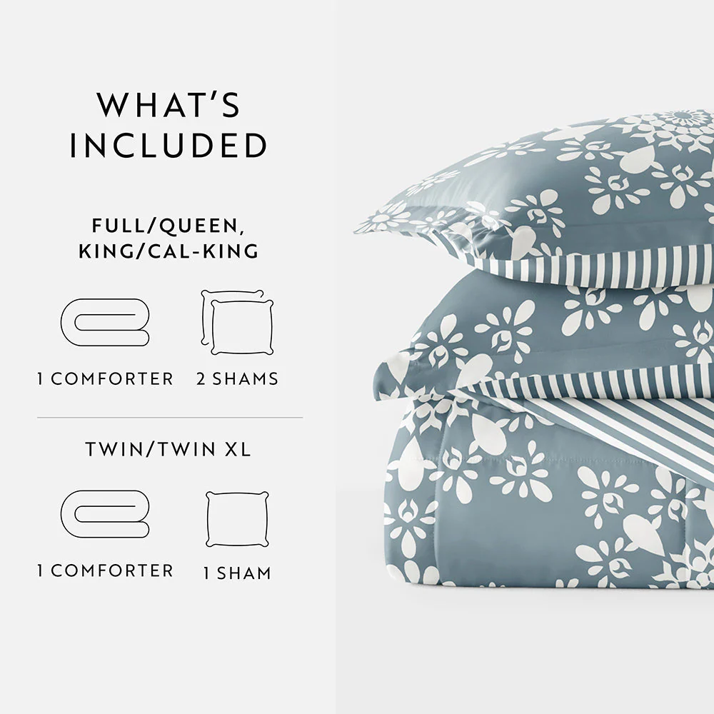 Sale - Patterned Down-Alternative Comforter Set - Image 226