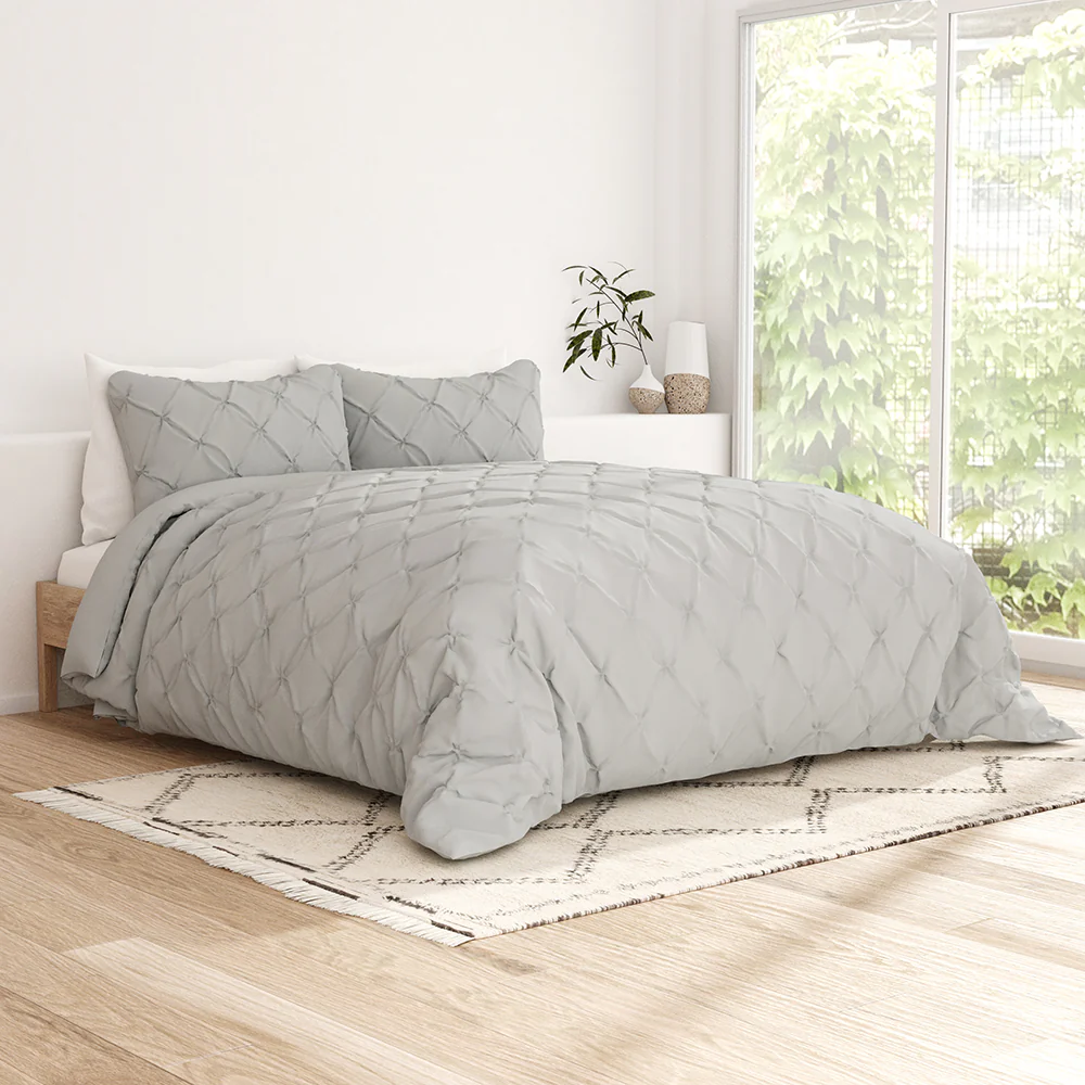 Pinch-Pleat 3-Piece Duvet Cover Set (Sale) - Image 10