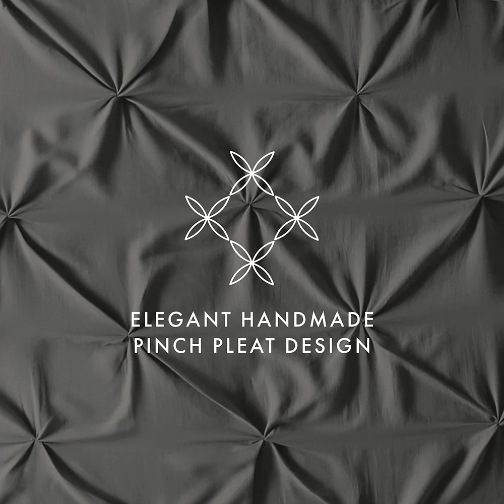 Pinch-Pleat 3-Piece Duvet Cover Set (Sale) - Image 26
