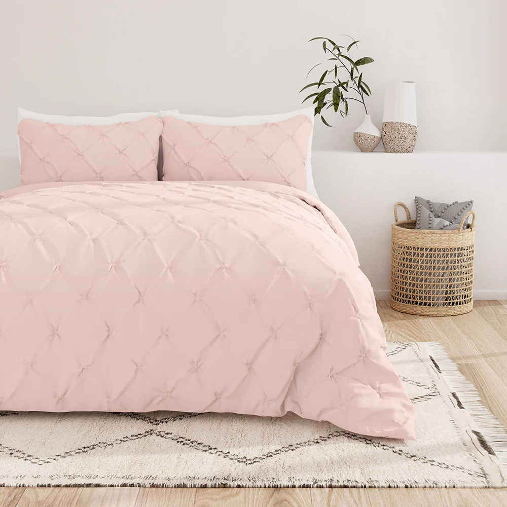 Pinch-Pleat 3-Piece Duvet Cover Set (Sale) - Image 3