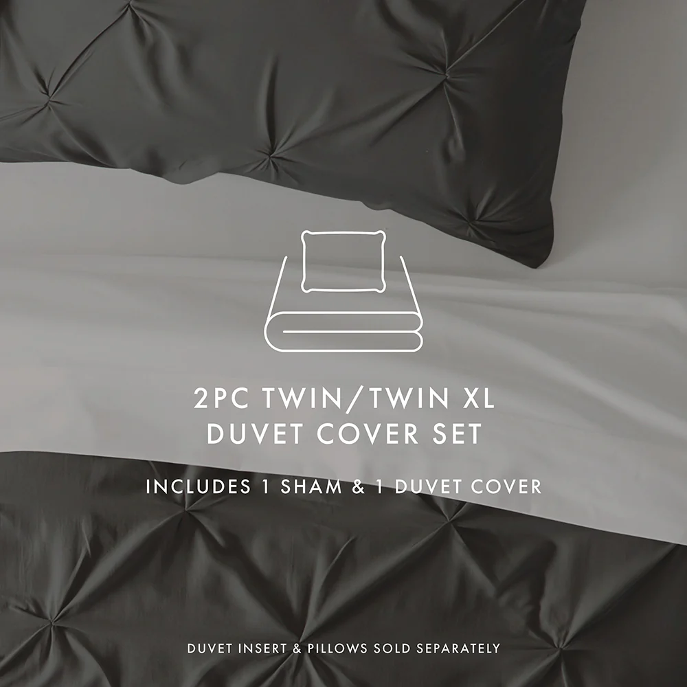 Pinch-Pleat 3-Piece Duvet Cover Set (Sale) - Image 32