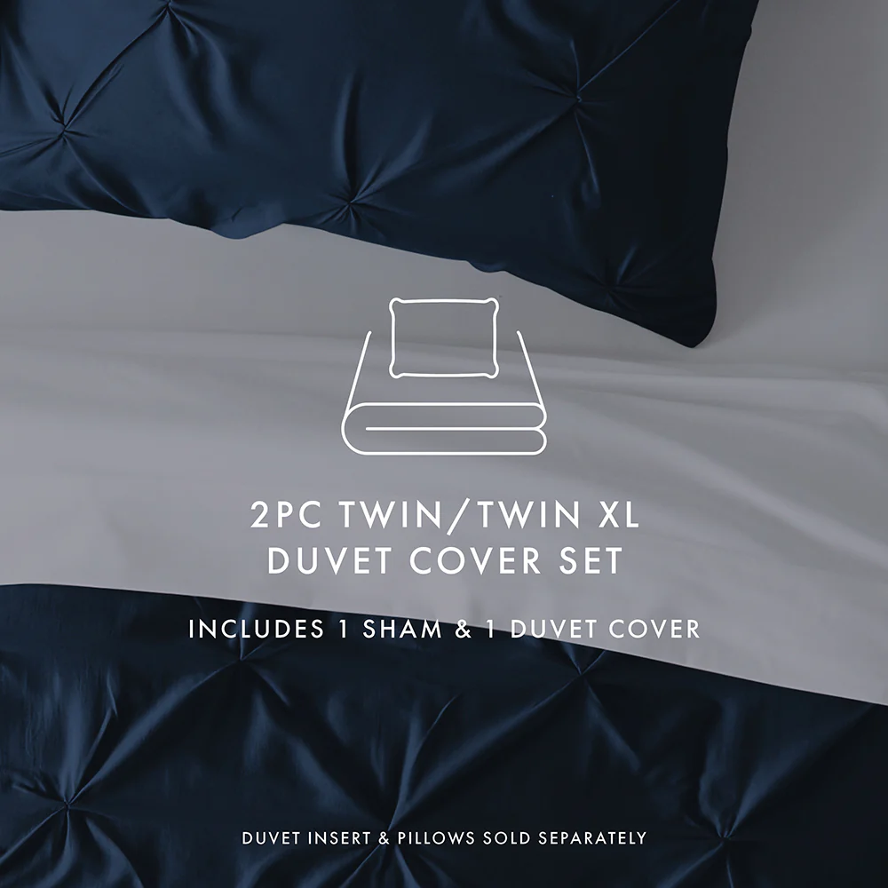 Pinch-Pleat 3-Piece Duvet Cover Set (Sale) - Image 35