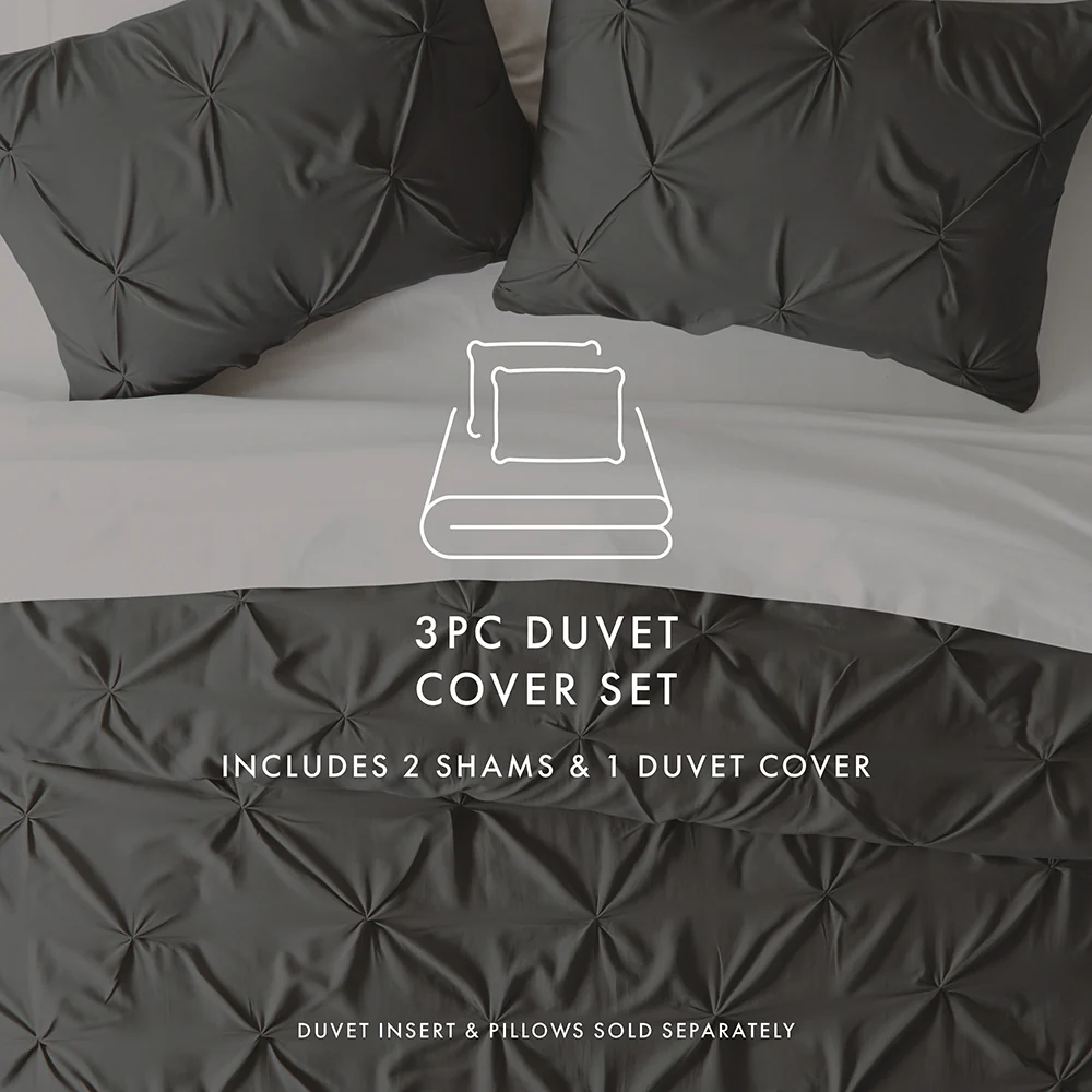 Pinch-Pleat 3-Piece Duvet Cover Set (Sale) - Image 38