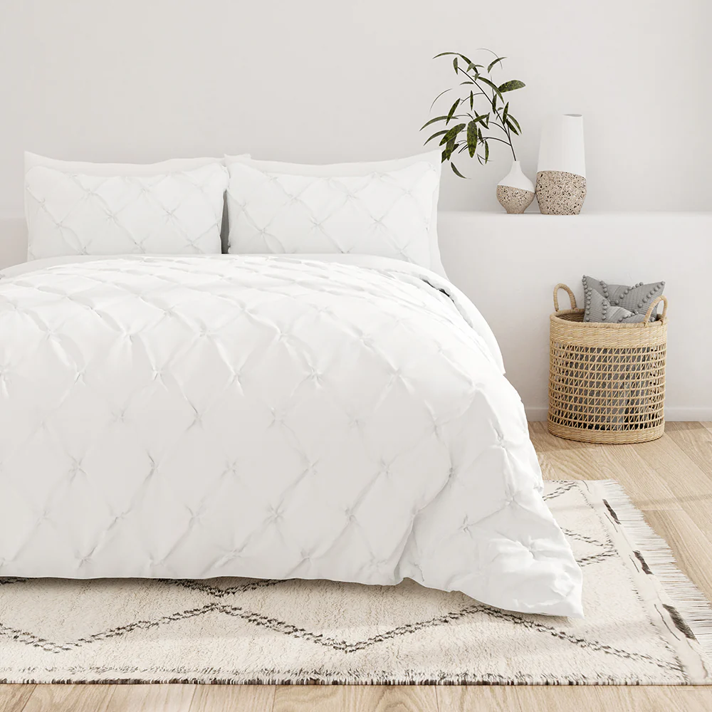 Pinch-Pleat 3-Piece Duvet Cover Set (Sale) - Image 6