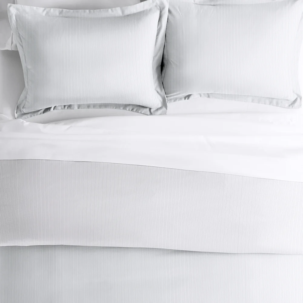 Pinstriped Pattern 3-Piece Duvet Cover Set (Sale) - Image 3