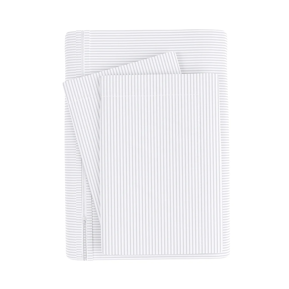 Pinstriped Pattern 3-Piece Duvet Cover Set (Sale) - Image 6