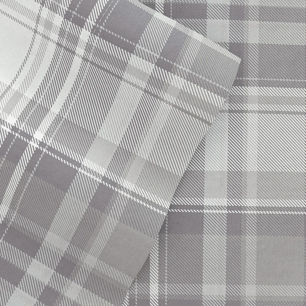 Plaid 4-Piece Flannel Sheet Set (Sale) - Image 2