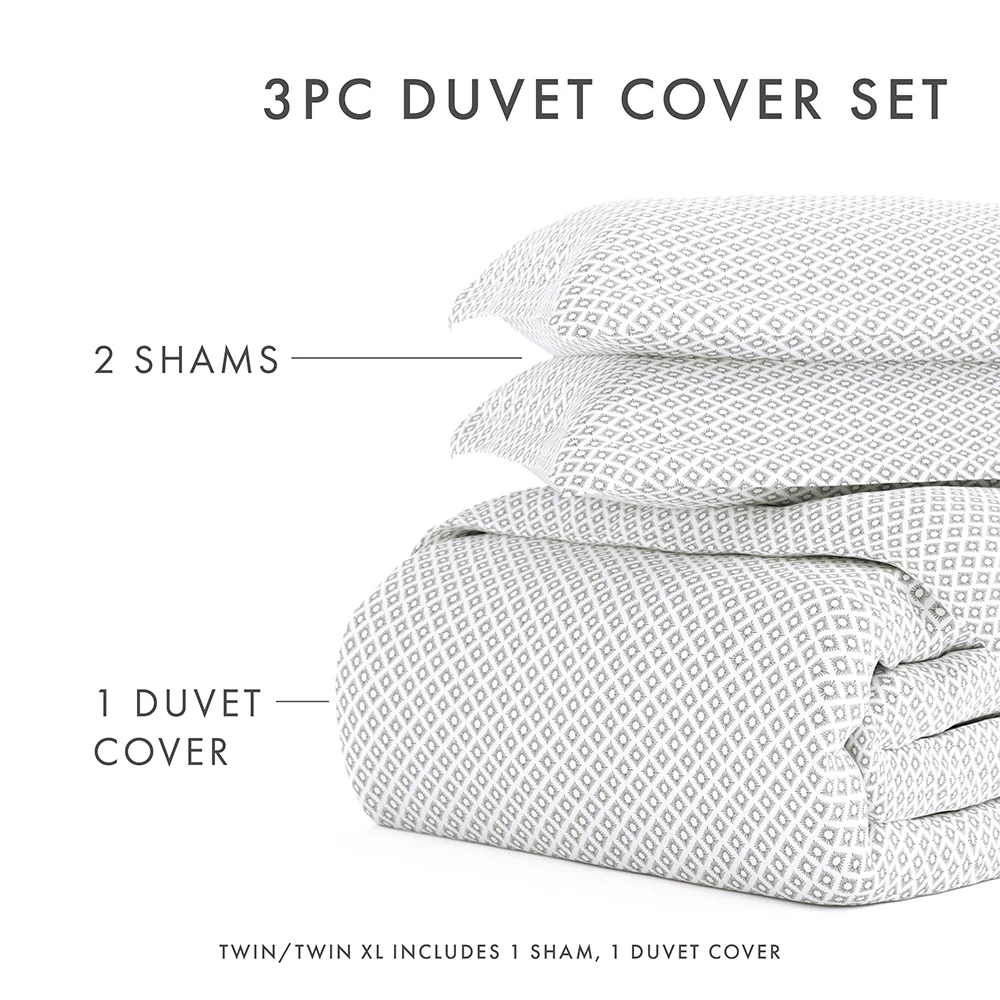 Polaris Pattern 3-Piece Duvet Cover Set (Sale) - Image 11