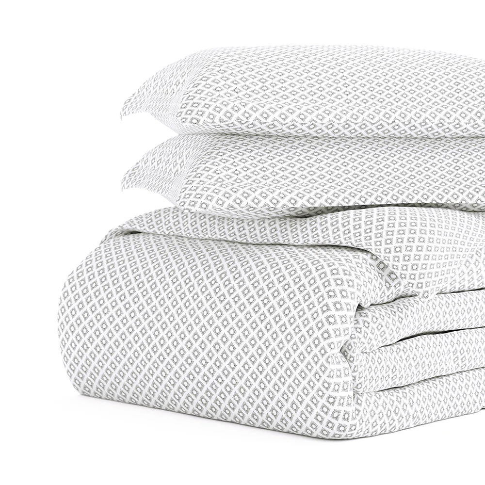 Polaris Pattern 3-Piece Duvet Cover Set (Sale) - Image 5