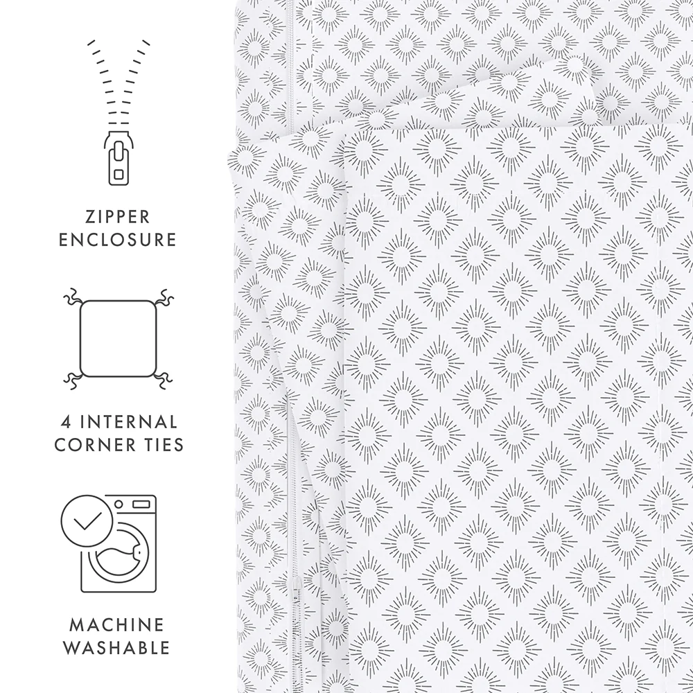 Polaris Pattern 3-Piece Duvet Cover Set (Sale) - Image 9