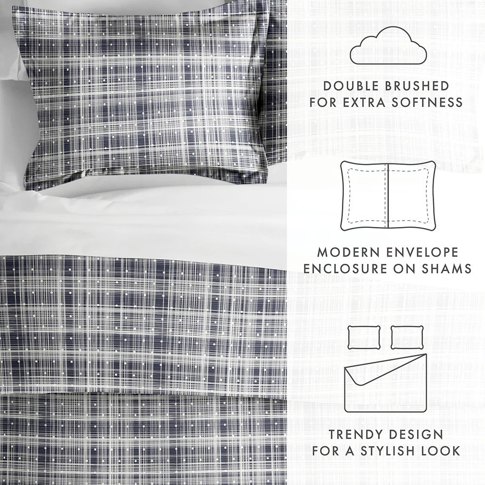 Polkadot Pattern 3-Piece Duvet Cover Set (Sale) - Image 30