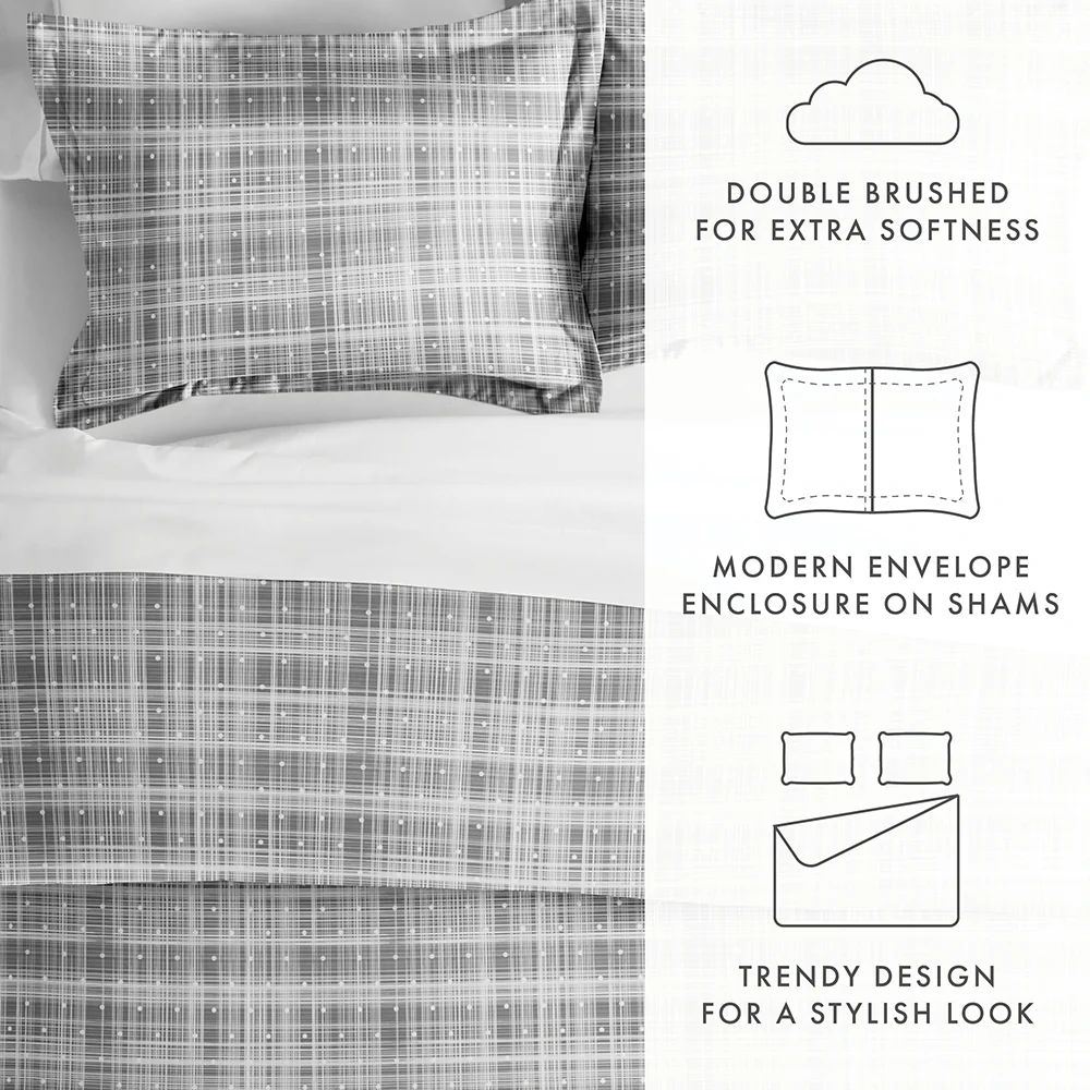 Polkadot Pattern 3-Piece Duvet Cover Set (Sale) - Image 31