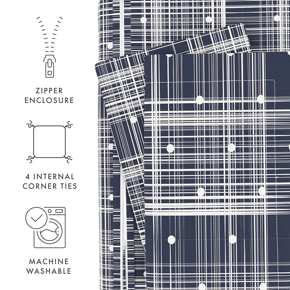 Polkadot Pattern 3-Piece Duvet Cover Set (Sale) - Image 34