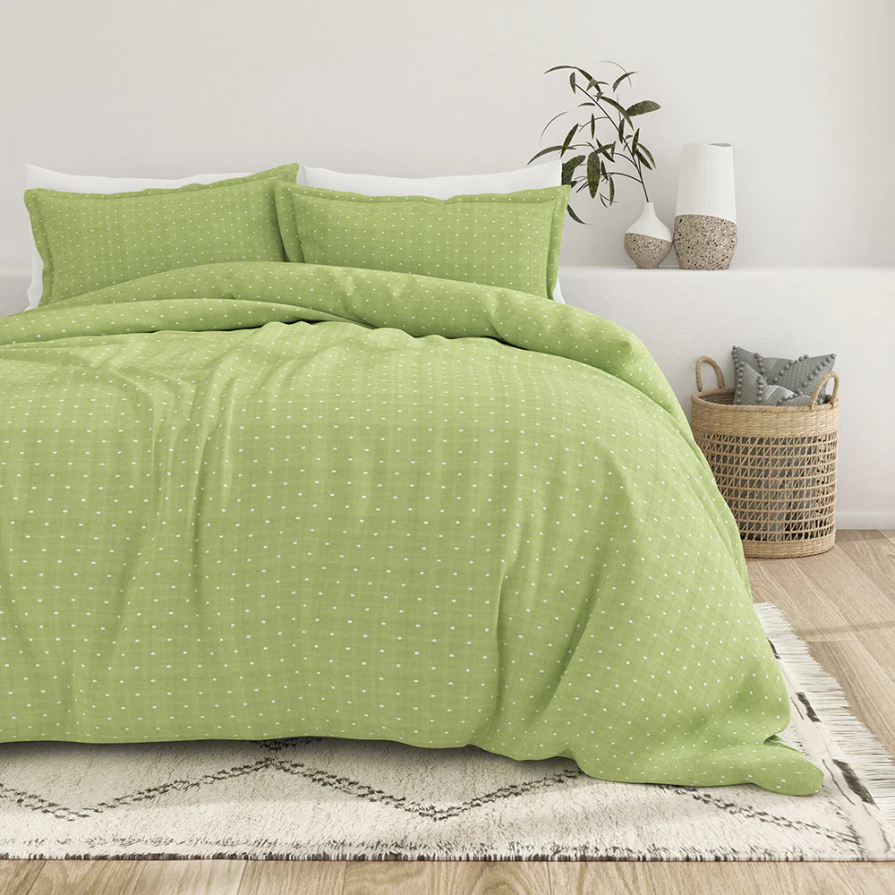 Polkadot Pattern 3-Piece Duvet Cover Set (Sale) - Image 4