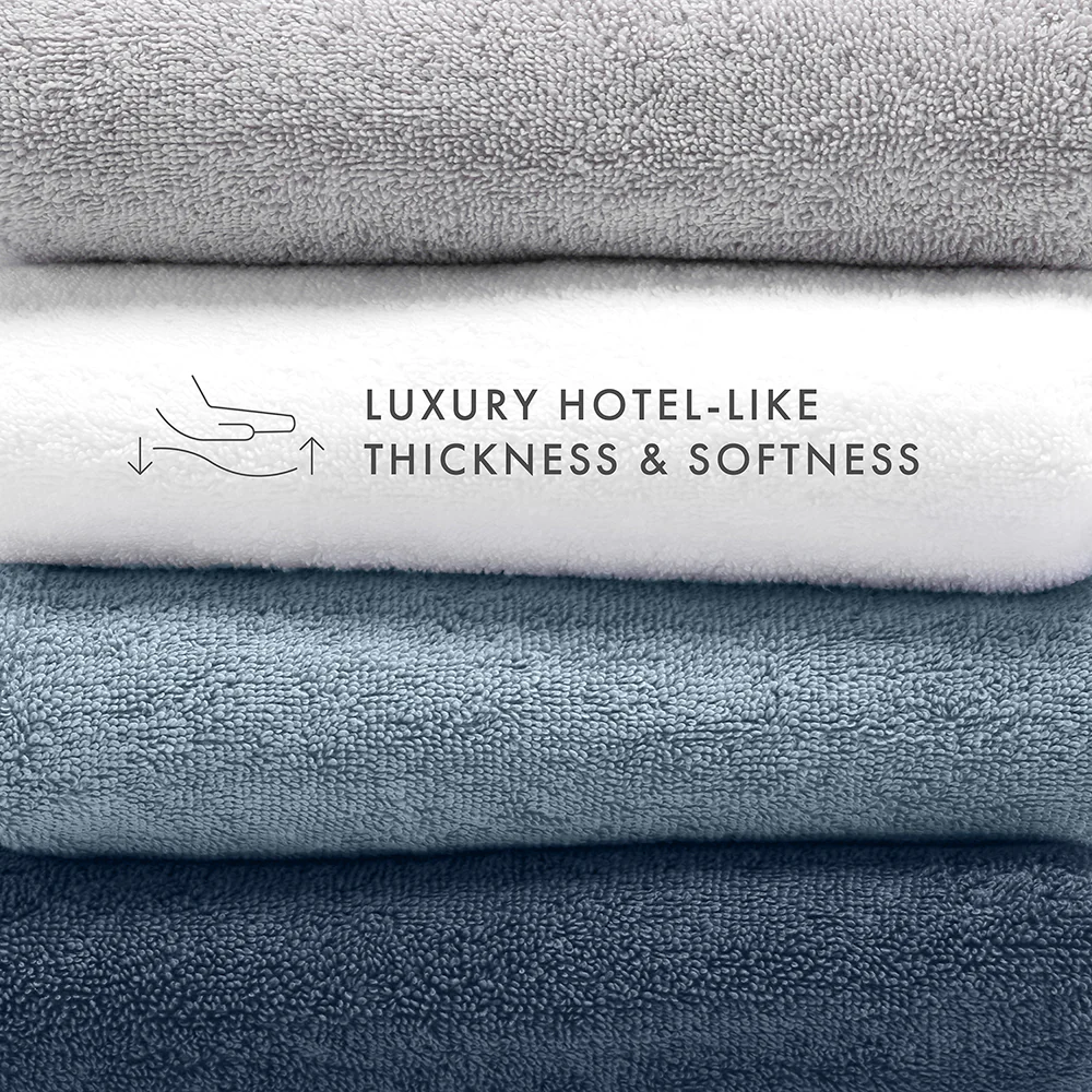 Ultra Soft 100% Cotton 4-Piece Bath Towel Set (Sale) - Image 19