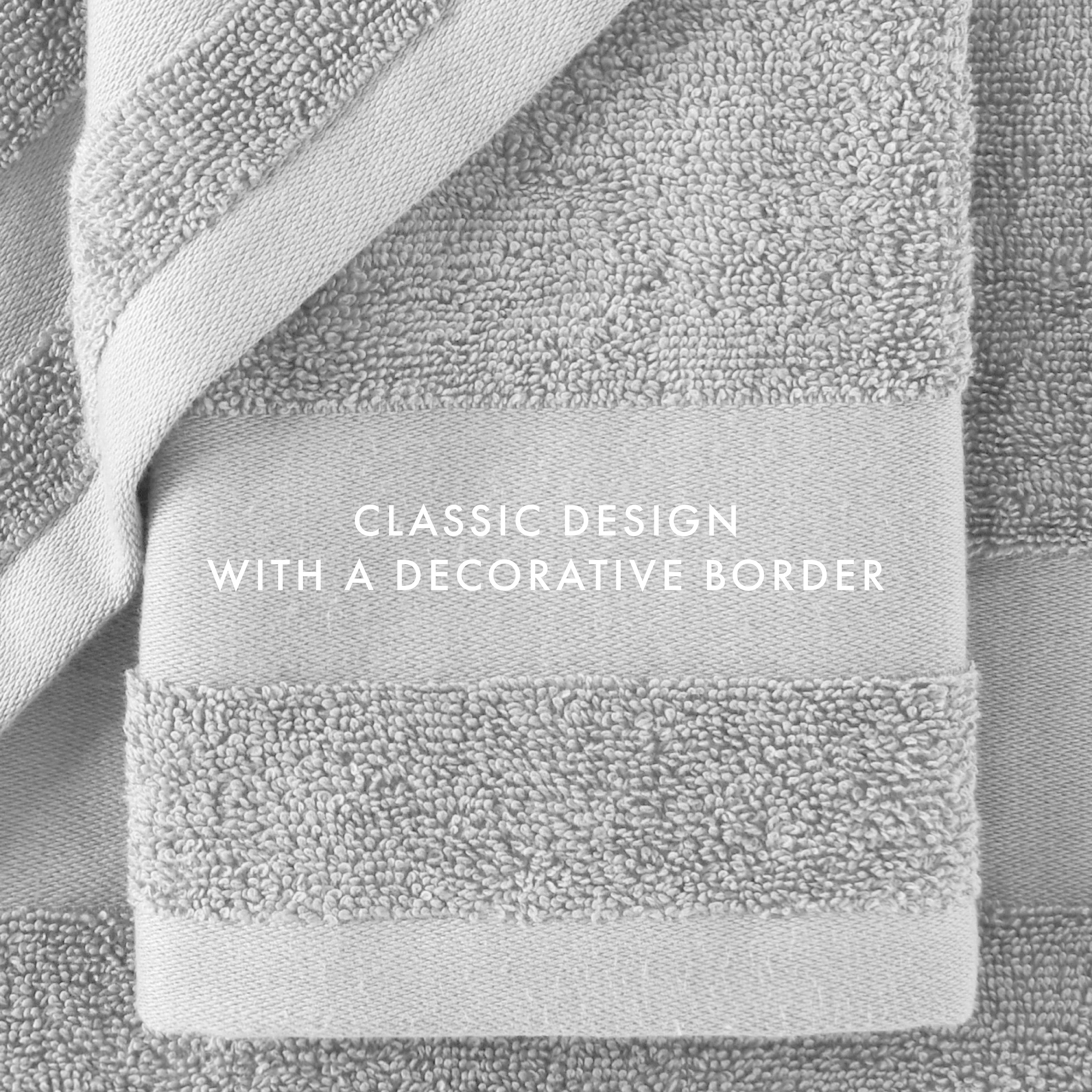 Ultra Soft 100% Cotton 4-Piece Bath Towel Set (Sale) - Image 23