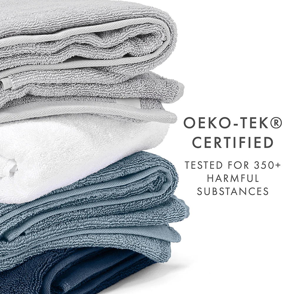 Ultra Soft 100% Cotton 4-Piece Bath Towel Set (Sale) - Image 28