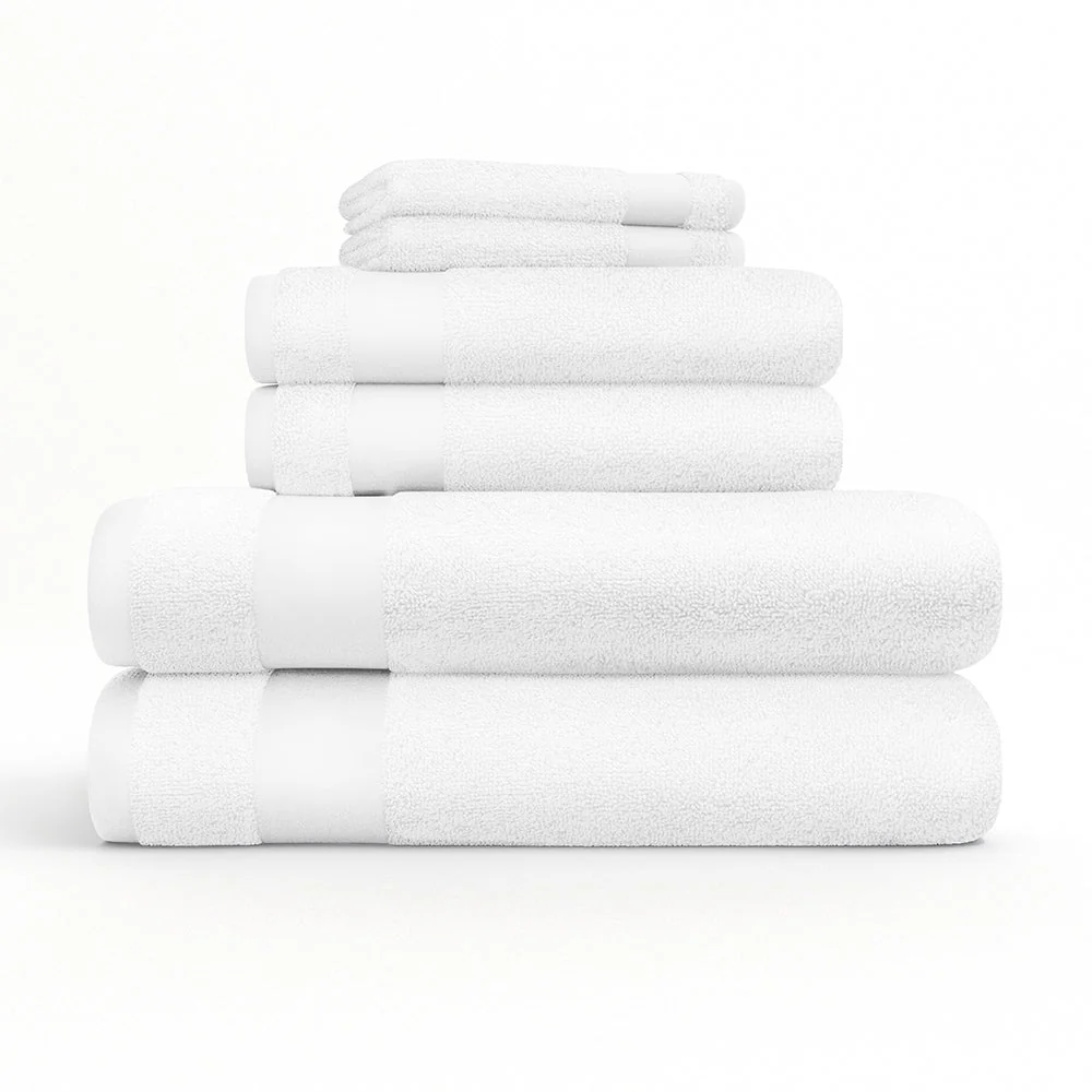Ultra Soft 100% Cotton 6-Piece Bath Towel Set (Sale) - Image 10