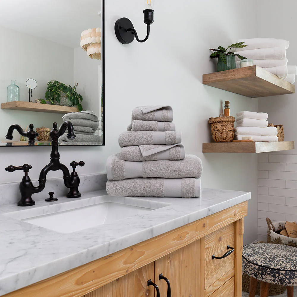 Ultra Soft 100% Cotton 6-Piece Bath Towel Set (Sale) - Image 3