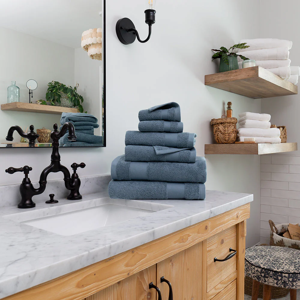 Ultra Soft 100% Cotton 6-Piece Bath Towel Set (Sale) - Image 4