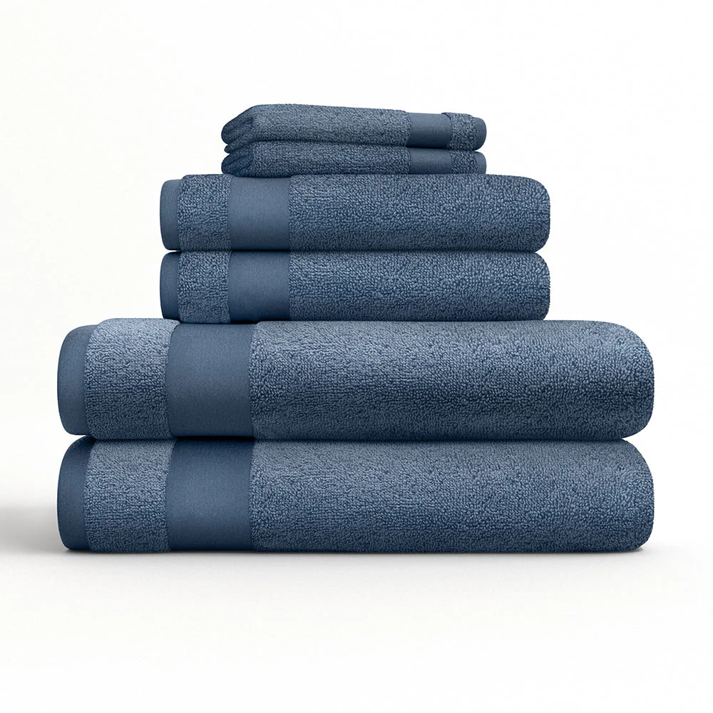 Ultra Soft 100% Cotton 6-Piece Bath Towel Set (Sale) - Image 9