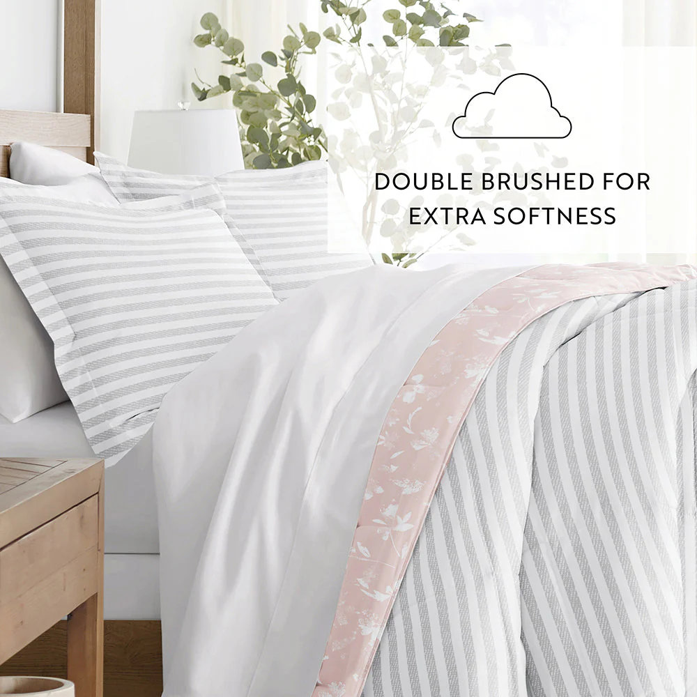 Pressed Flowers Reversible Down-Alternative Comforter Set (Sale) - Image 11