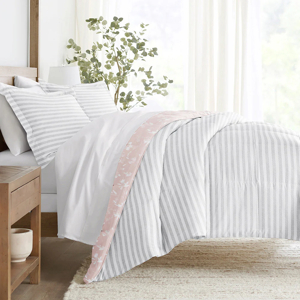 Pressed Flowers Reversible Down-Alternative Comforter Set (Sale) - Image 2
