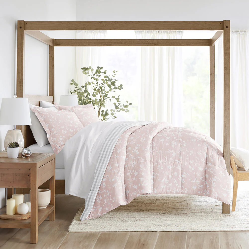 Pressed Flowers Reversible Down-Alternative Comforter Set (Sale) - Image 3