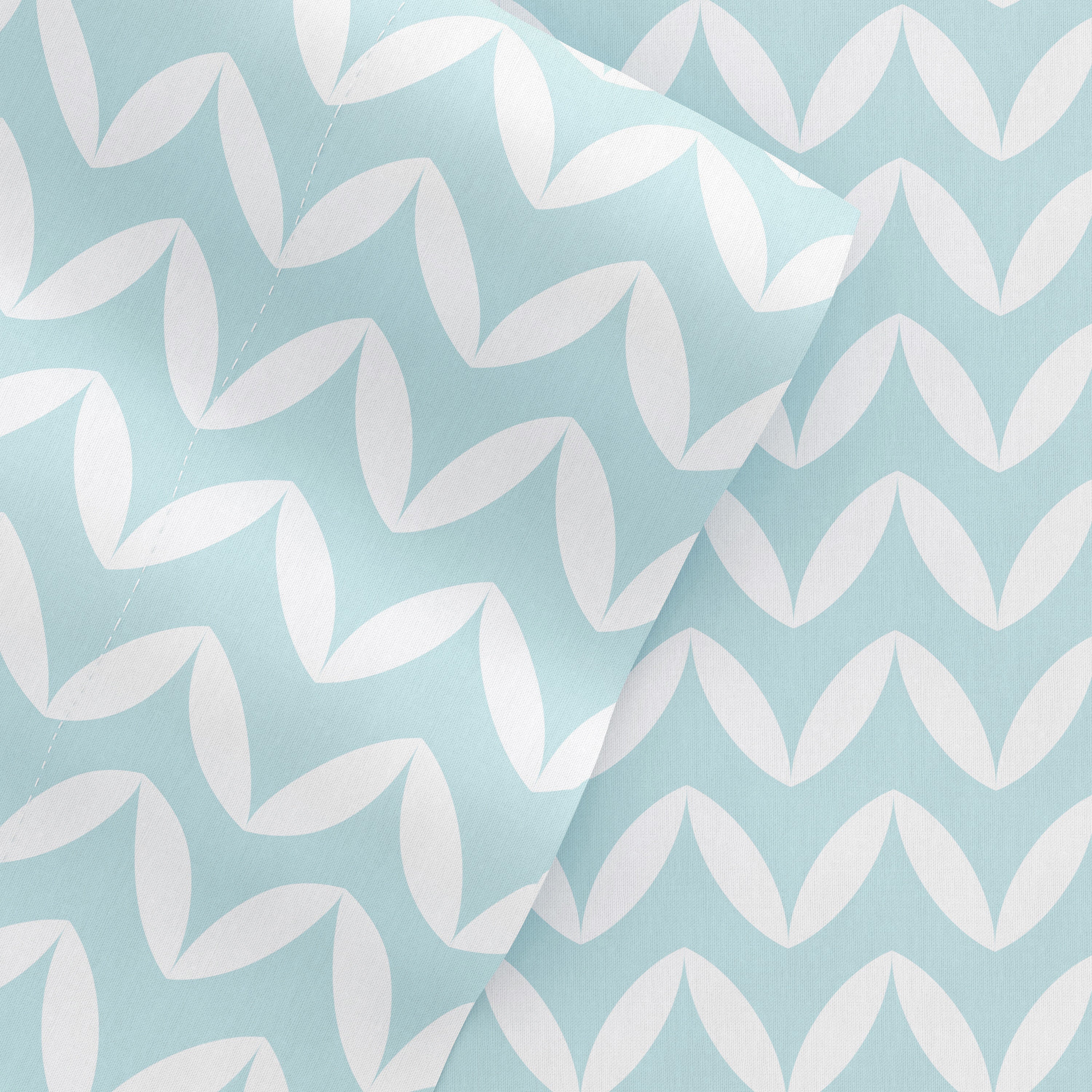 Puffed Chevron Pattern 4-Piece Sheet Set (Sale) - Image 4